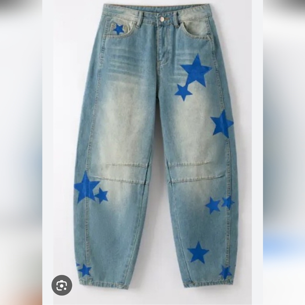 New Star Barrel Jeans